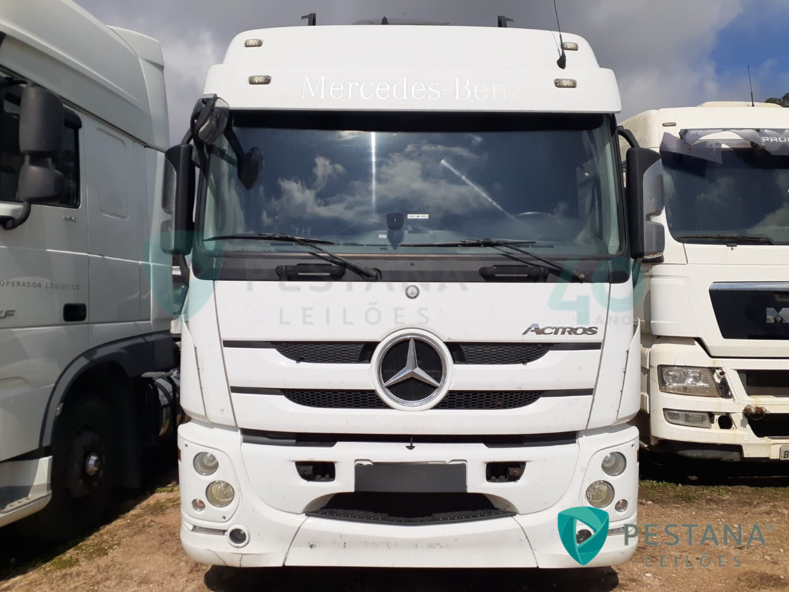 LOTE 01 M BENZ/ACTROS 2651 S 6X4 CAB EST DIESEL 2019/2019 